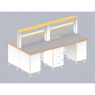 Стол островной химический ЛАБ-2400 ОТМ