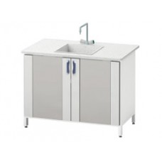 Стол-мойка ЛАБ-PRO МО 120.75.90 F20 (1 чаша FRIDURIT глубиной 250мм, столешница - FRIDURIT 20мм) Стол-мойка ЛАБ-PRO МО 120.75.90 F20 (1 чаша FRIDURIT глубиной 250мм, столешница - FRIDURIT 20мм)