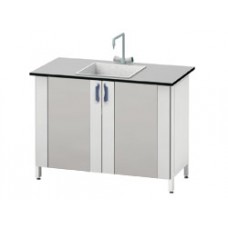 Стол-мойка ЛАБ-PRO МО 120.65.90 TF (1 чаша FRIDURIT глубиной 250мм, столешница - TRESPA TopLab 16мм) Стол-мойка ЛАБ-PRO МО 120.65.90 TF (1 чаша FRIDURIT глубиной 250мм, столешница - TRESPA TopLab 16мм)