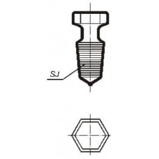 Пробка шестигранная, со шлифом 24/29 (Кат. № 8131/632 493 503 070) Simax 