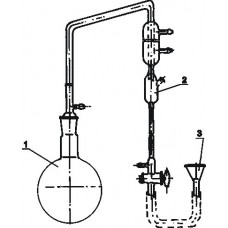 Прибор №1 эфирн. масла методом Клевенджера, без штатива (ГФ 5.184.082) (1767)