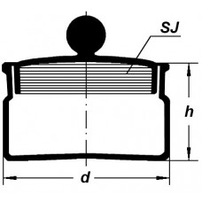 Бюкс низкий, 48 мл, 50/12 (Кат. № 2602/N/632 421 202 604) Бюкс низкий, 48 мл, 50/12 (Кат. № 2602/N/632 421 202 604)