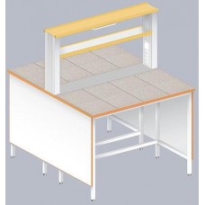 Стол островной физический ЛАБ-1200 ОК (Керам. плитка)