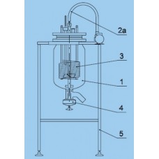 Аппарат реакционный Simax, 100 л, с донным затвором (Кат. № 632 611 623 920) 